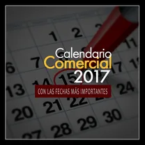 Portada del calendario comercial de 2017