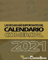 Portada del calendario comercial de 2021