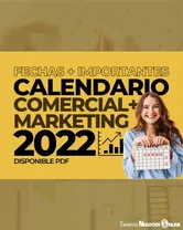 Portada del calendario comercial de 2022