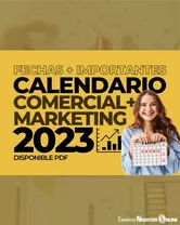Portada del calendario comercial de 2023