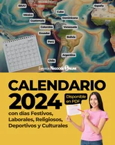 Portada del calendario comercial de 2024