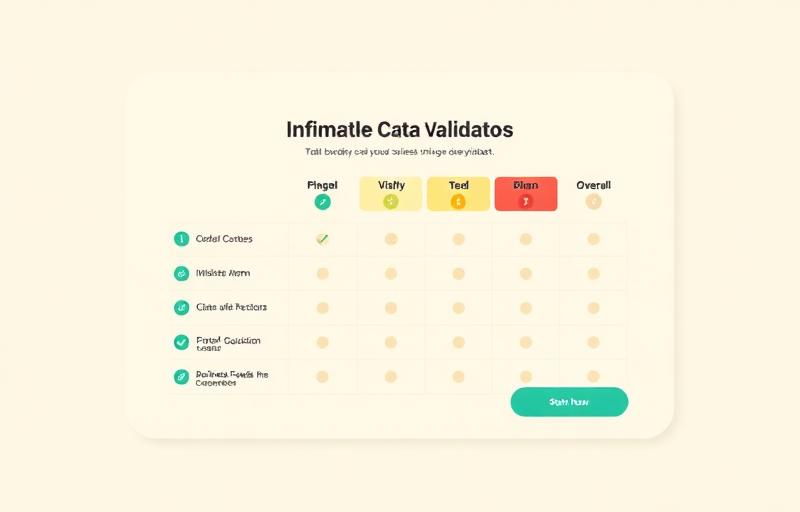 Vista previa de Validador de Ideas de Negocio