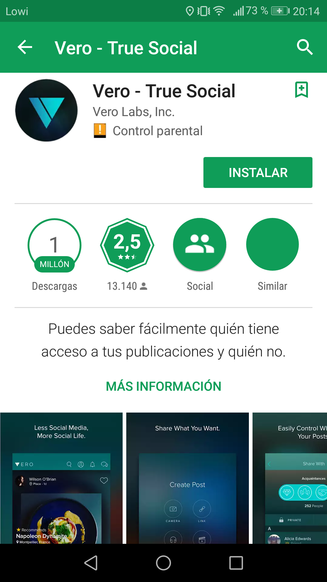 Qué es VERO | para qué sirve VERO