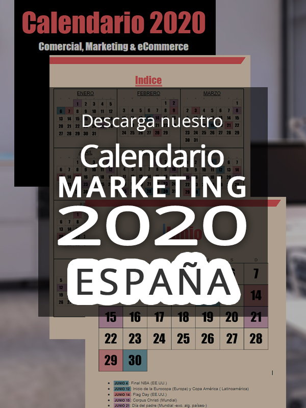 anuncio Calendario marketing 2020 España