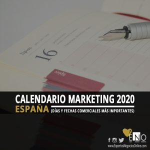 Calendario comercial 2020 España | Calendario Marketing 2020 España