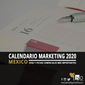 Calendario comercial 2020 Mexico | Calendario Marketing 2020 Mexico