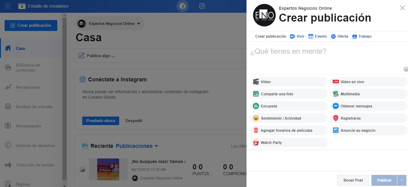 Qué es Creator Studio PC | Creator Studio Facebook