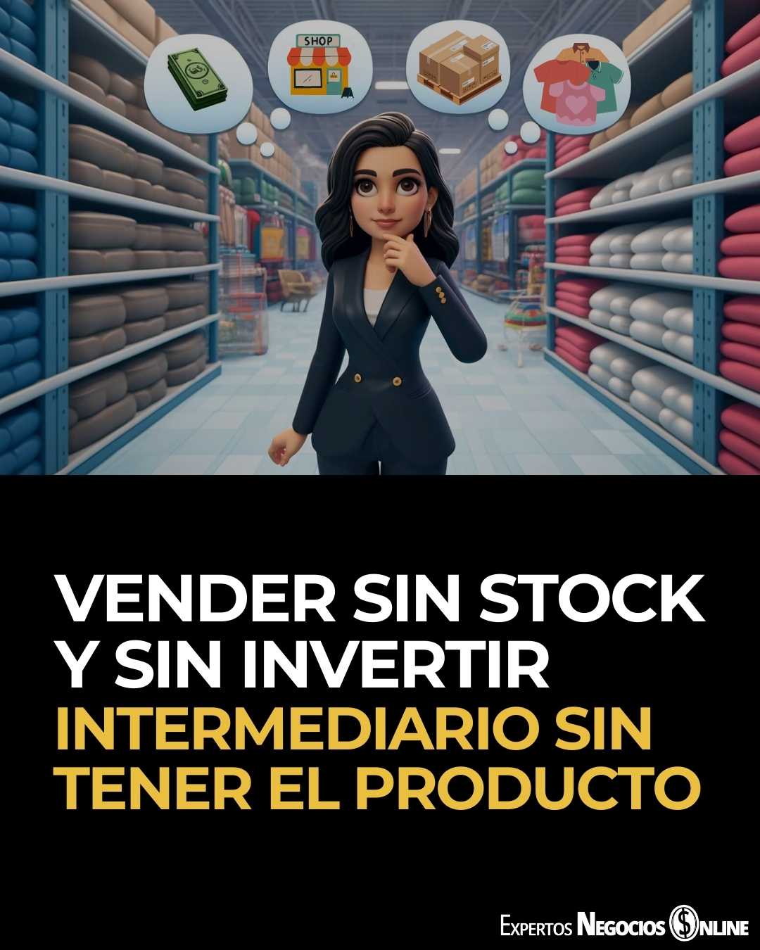 Como vender productos por Internet sin invertir Intermediario sin tener el producto - sin Stock