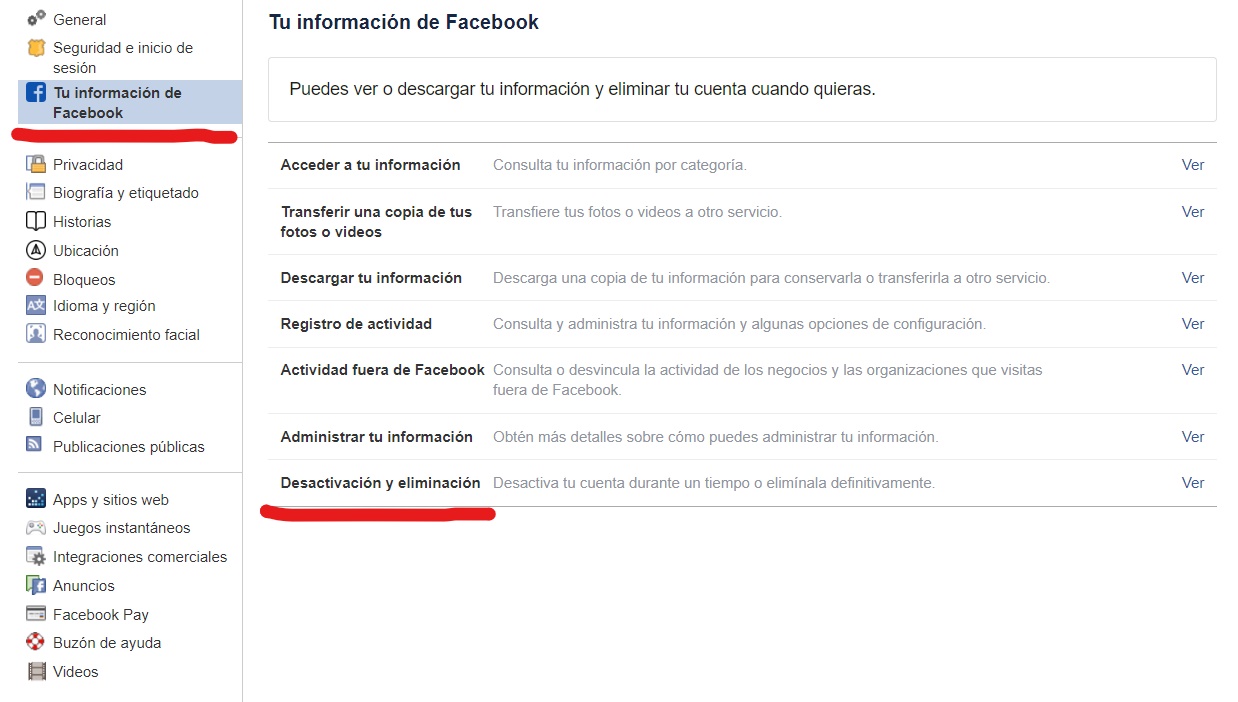Cómo usar Mesenger sin Facebook - Desactivar Facebook y usar solo la app
