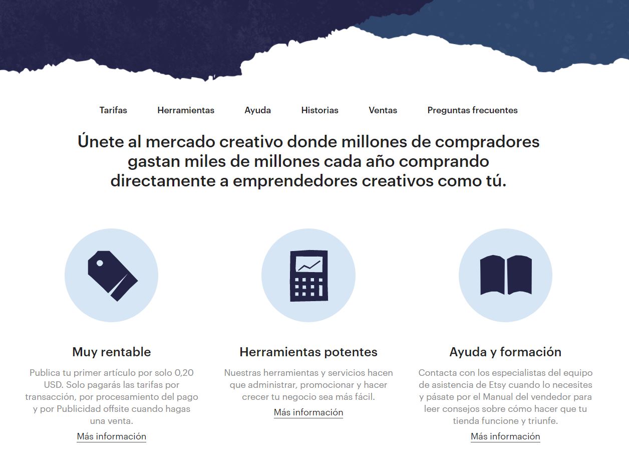Crear una tienda en Etsy