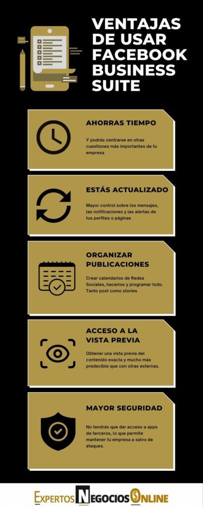 Ventajas de usar Facebook Business Suite