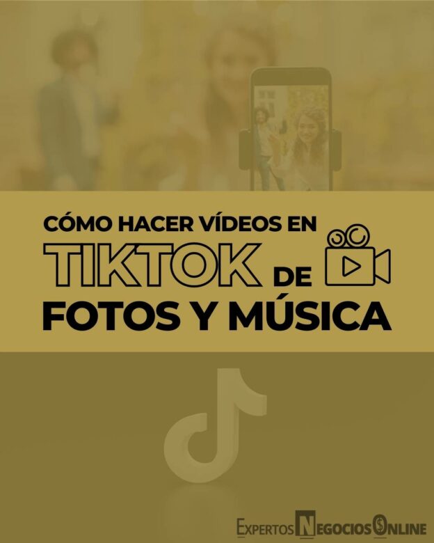 Cómo hacer vídeos en tiktok con fotos