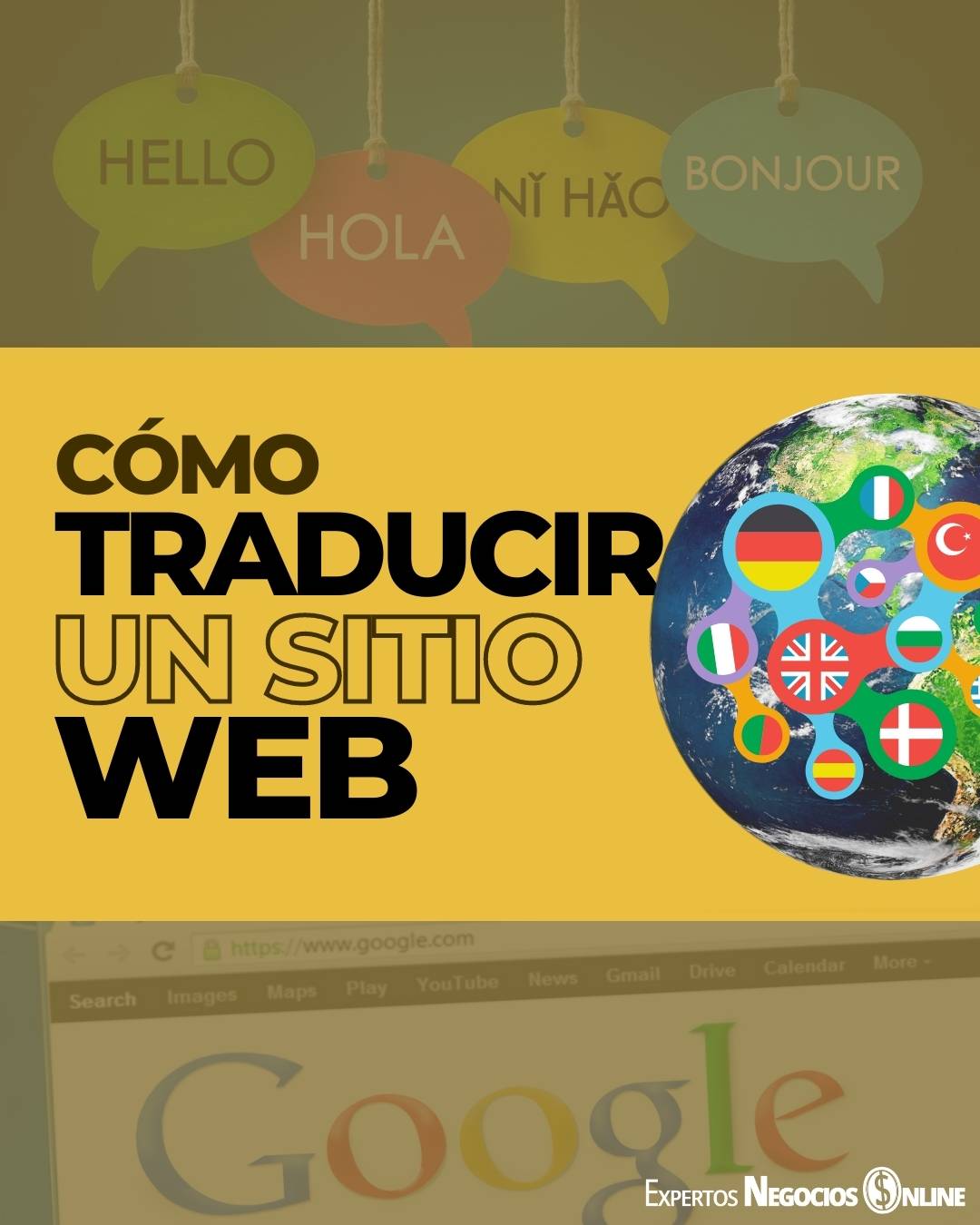 Cómo traducir una página web con el traductor de Google