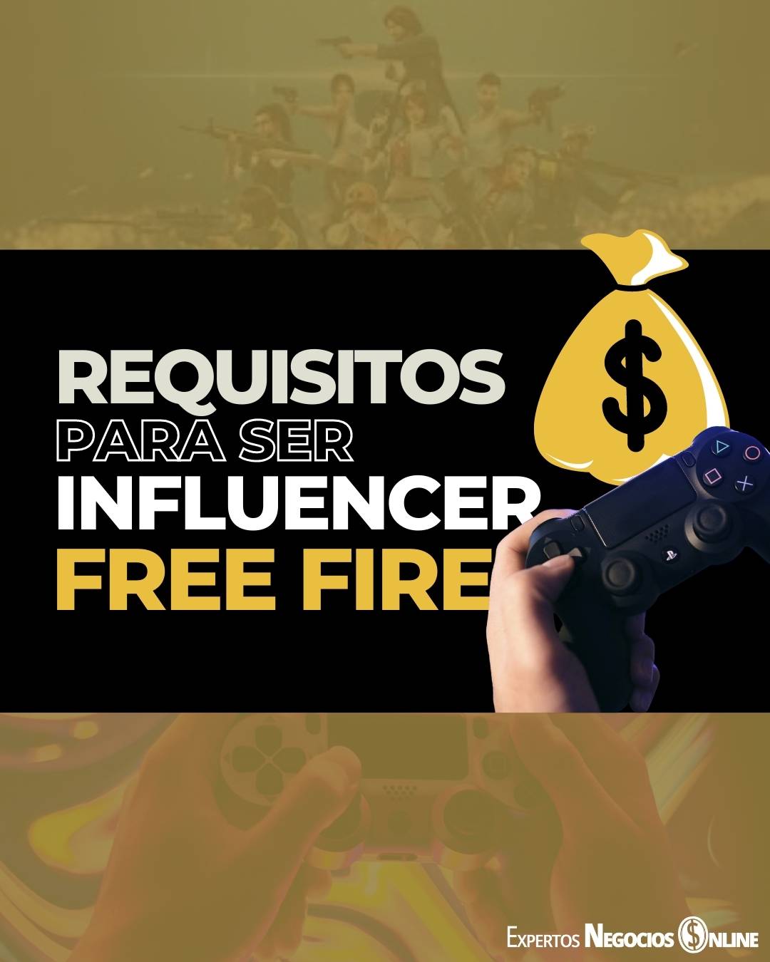 Requisitos para ser influencer de Garena Free Fire