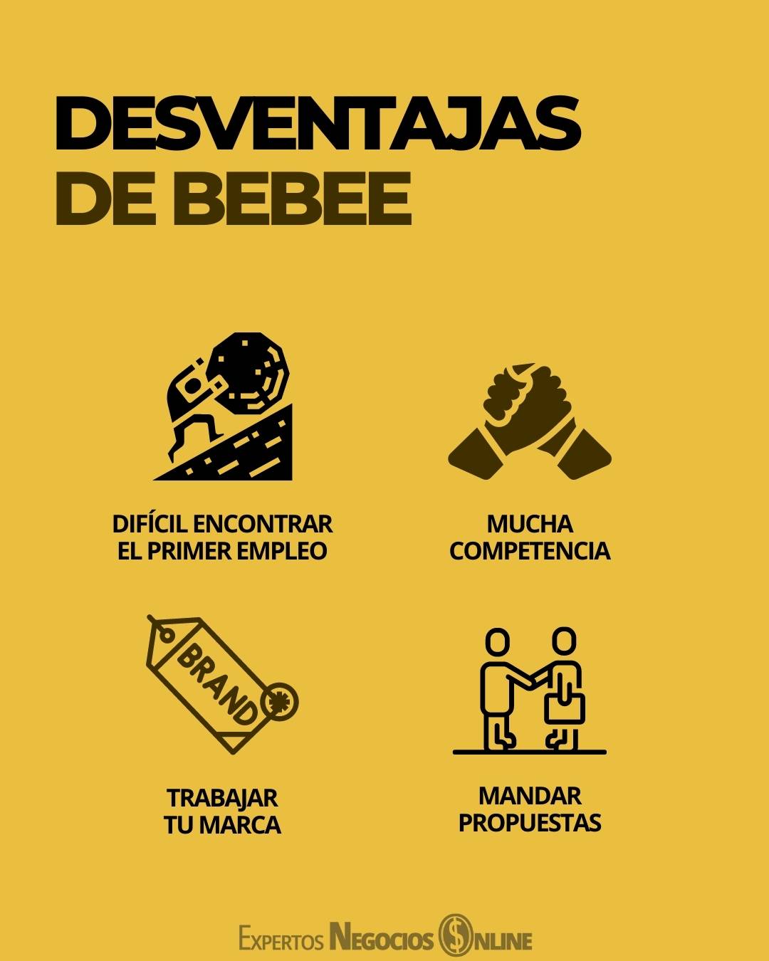 Desventajas de beBee