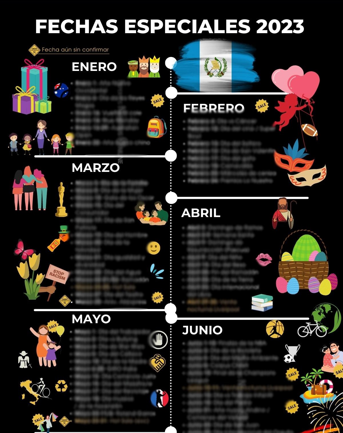 CALENDARIO GUATEMALA ECM 2023