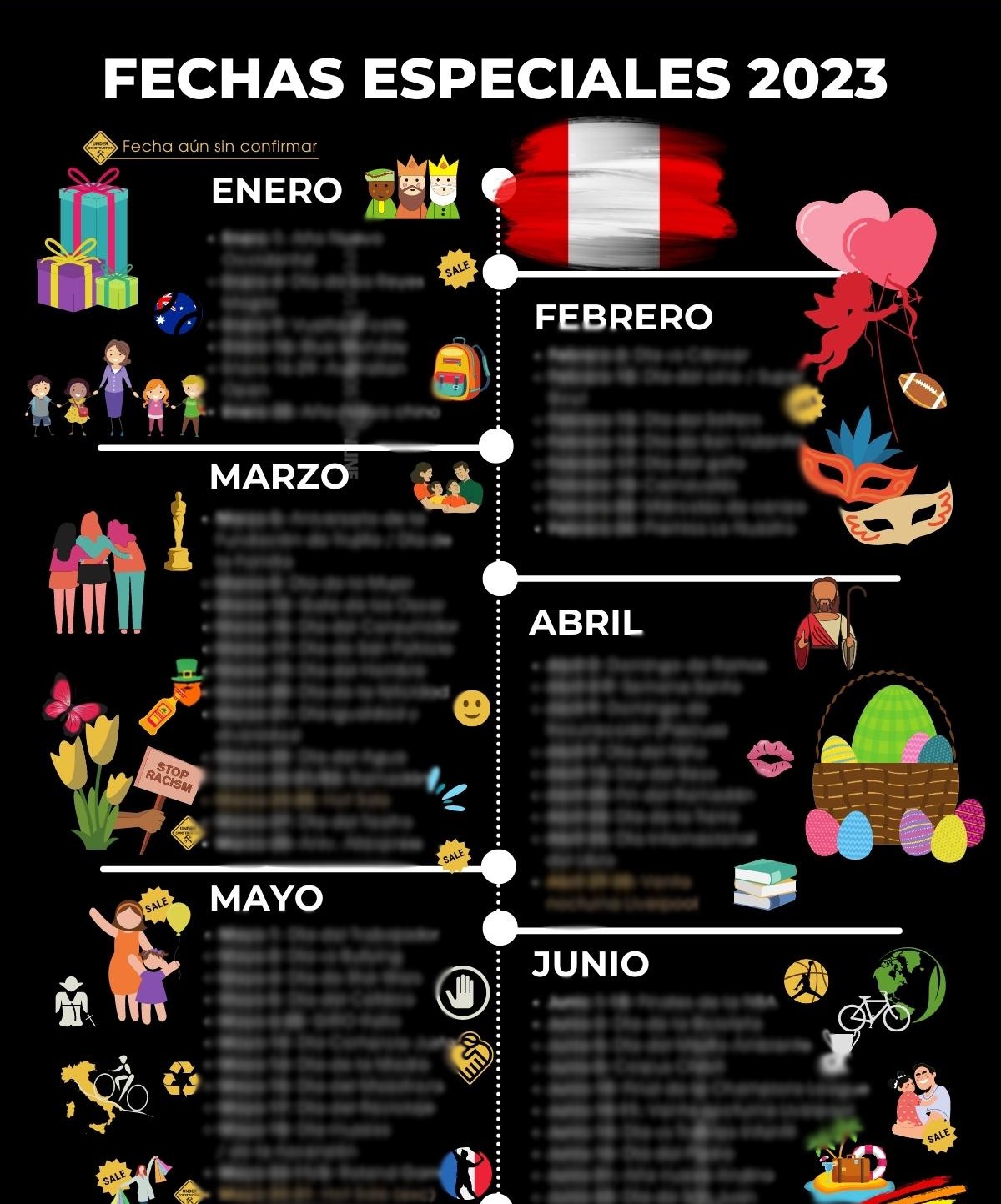 CALENDARIO PERÚ ECM 2023