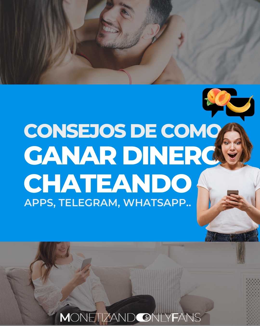 Como ganar dinero chateando en Telegram y WhatsApp | Apps de sexting y chat para adultos