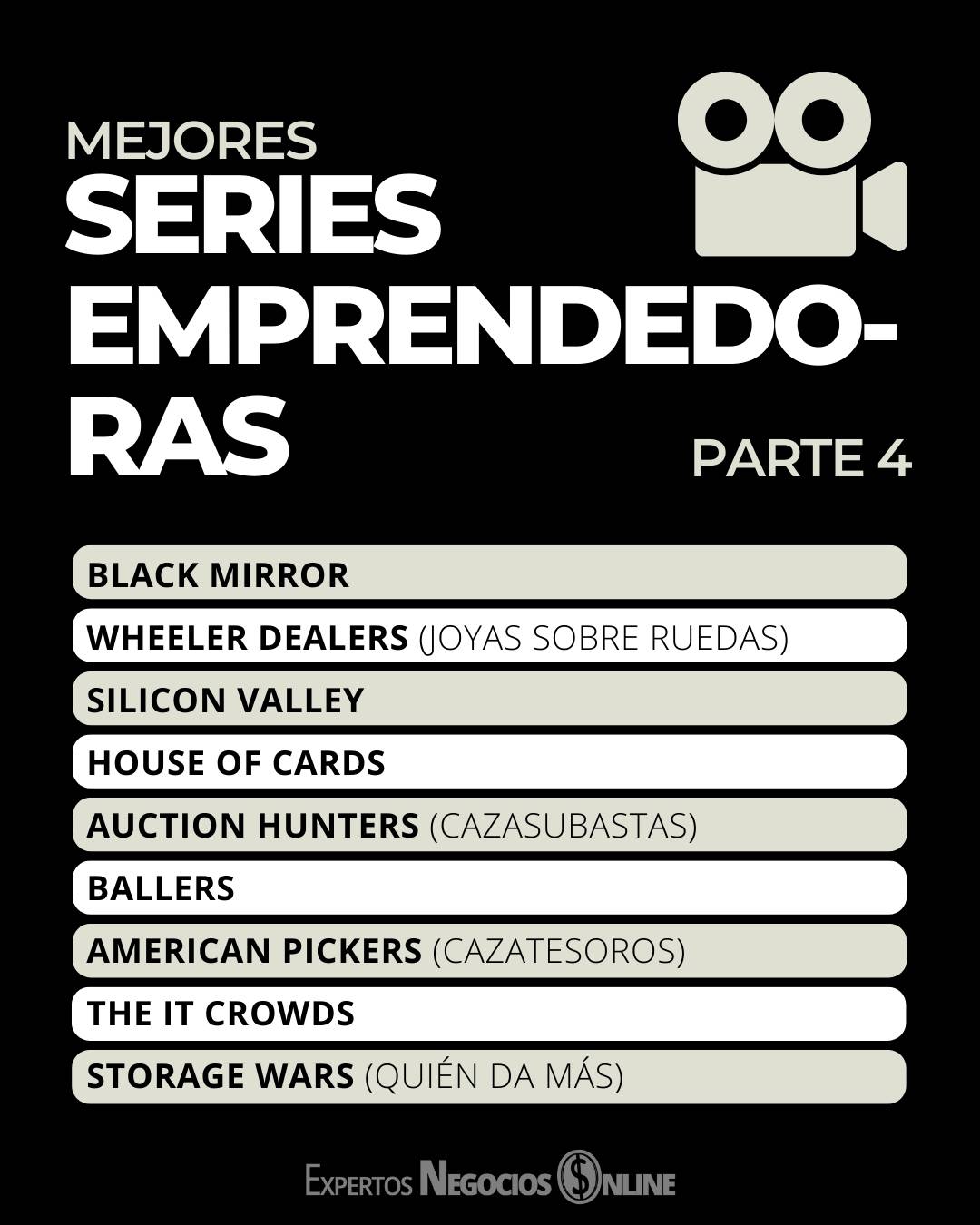 mejores series para emprendedores