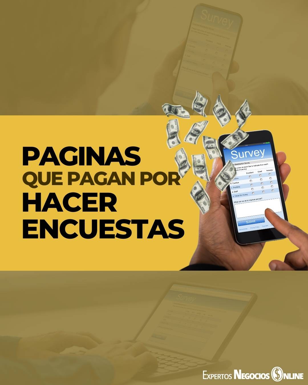 Páginas que pagan por encuestas remuneradas por Internet