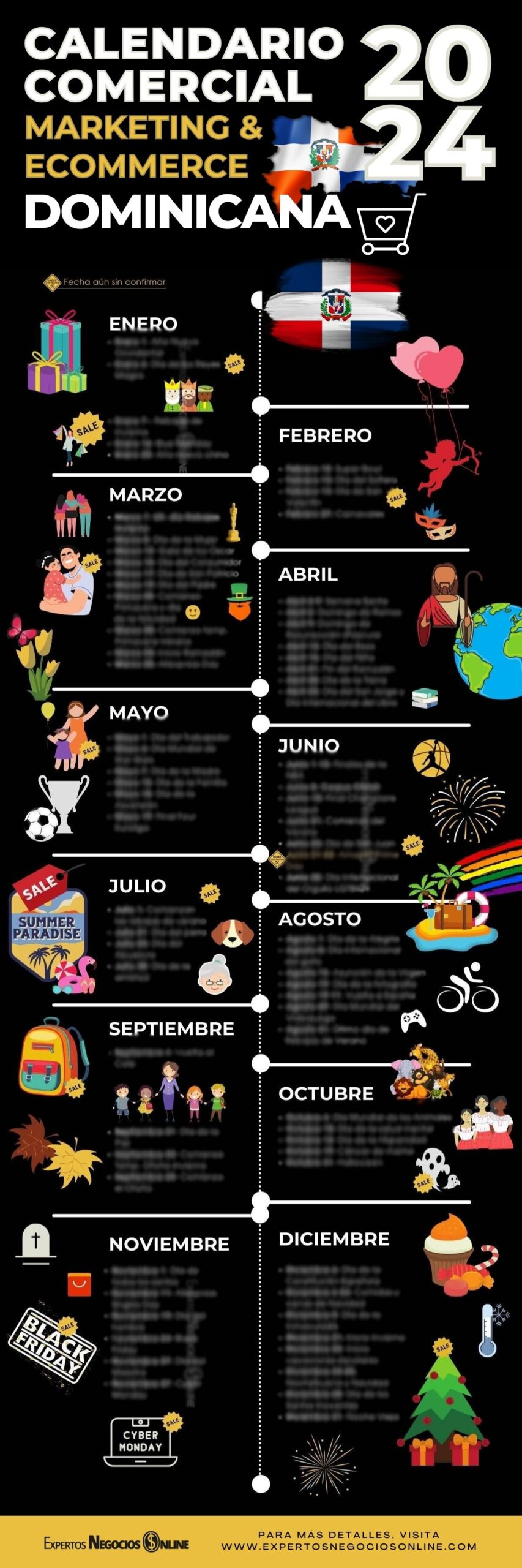 CALENDARIO DOMINICANA ECM 2023