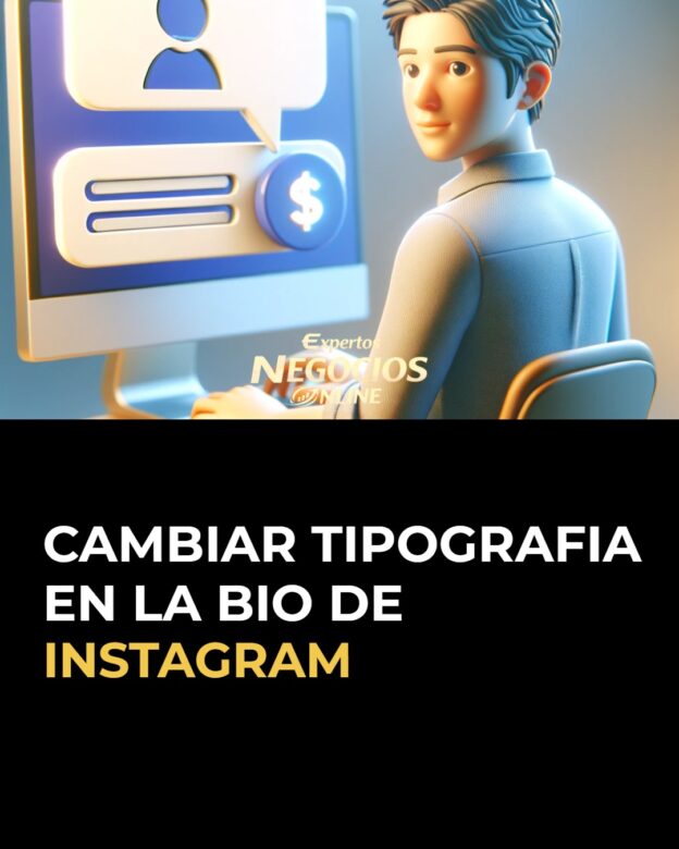 Como cambiar la tipografia de biografia en Instagram