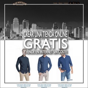 como crear una tienda online gratis