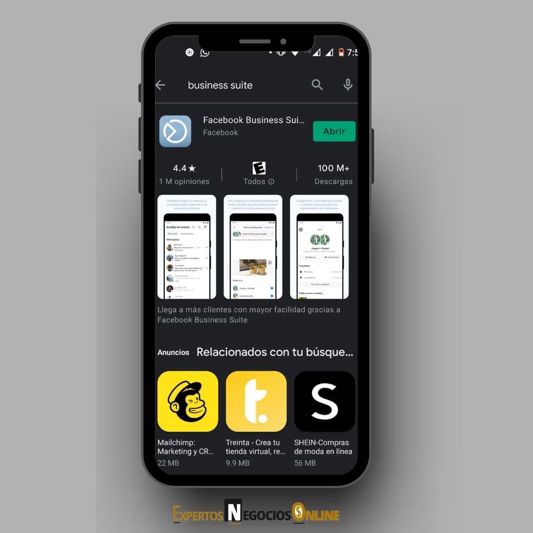 Business Suite app