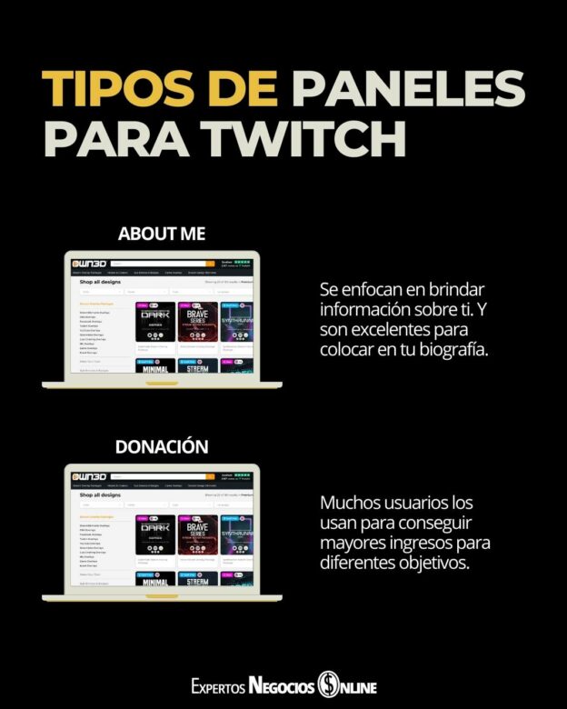 Como Hacer Paneles Para Twitch Gratis Imagenes