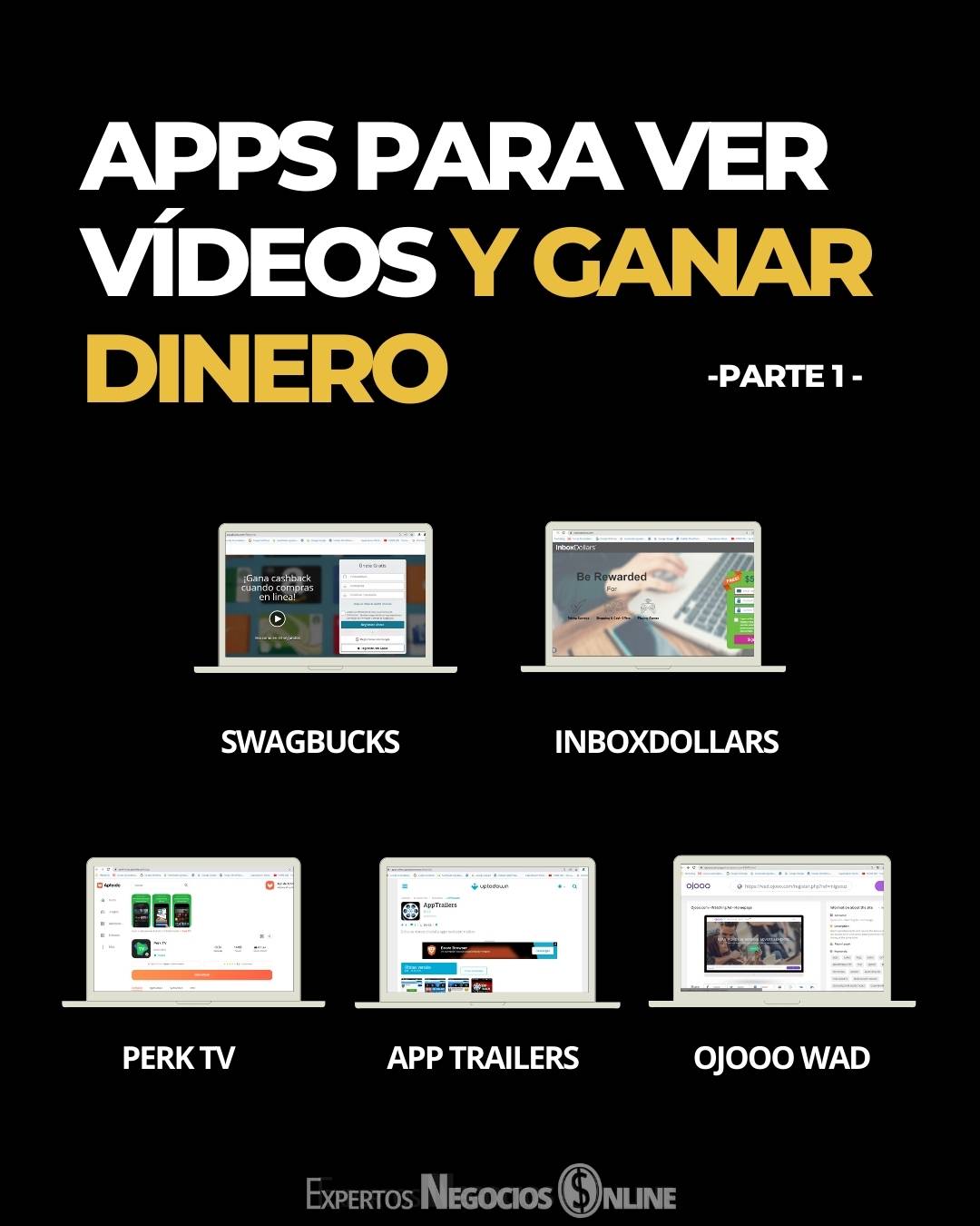 Apps Para Ver Videos Y GANAR DINERO Viendo VIDEOS Y Anuncios