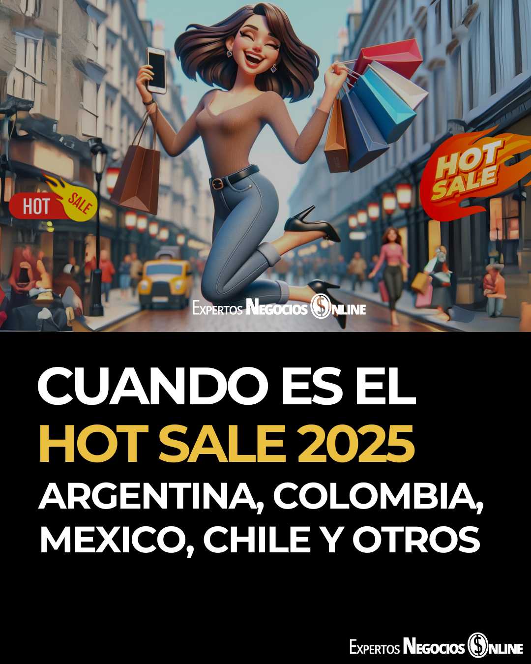 Cuando es el Hot Sale 2025. Fechas en México, Argentina, Colombia, Chile, Perú.. y otros.