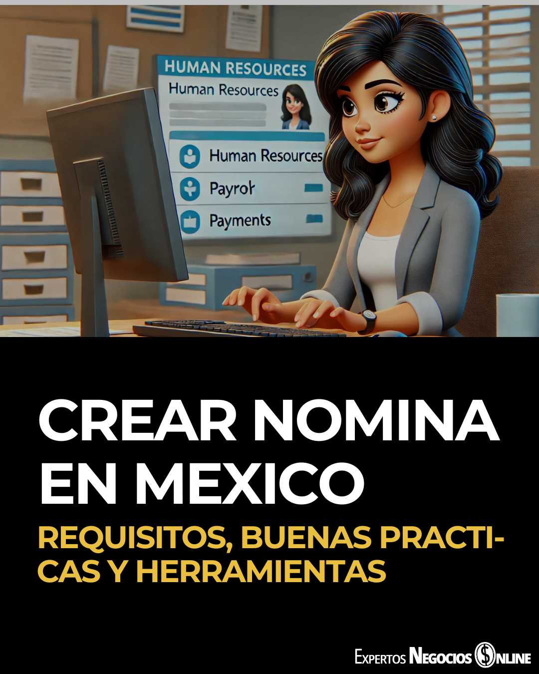 Como crear una nomina en Mexico